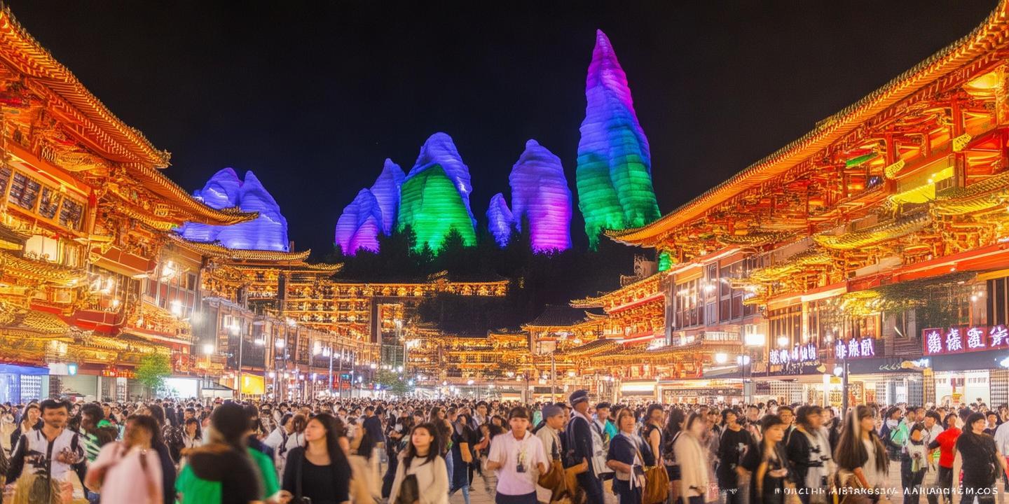 泰宁丹霞文旅融合示范区年接待游客破千万,夜间经济绽放新光彩